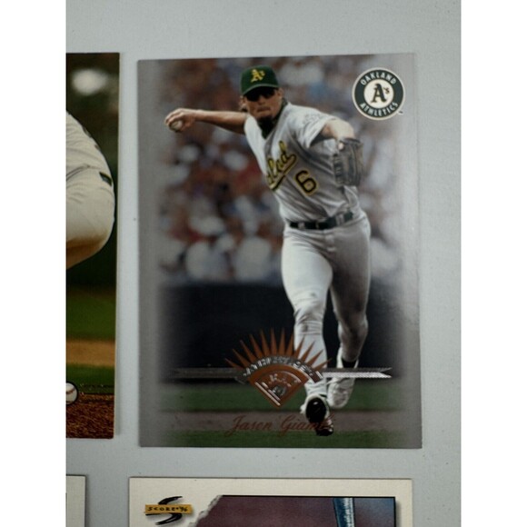 Oakland A’s 12 Card Lot NM Eckersley x3 Giambi x5 Henderson Chapman Gossett - Picture 5 of 13
